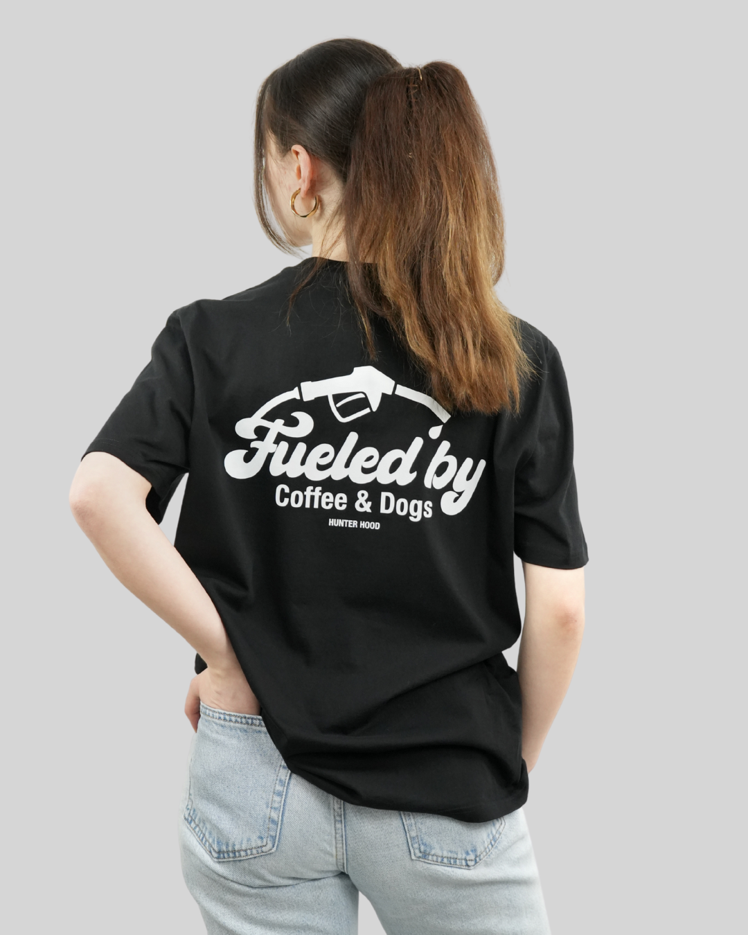 Fueled by coffee & dogs | T-Shirt