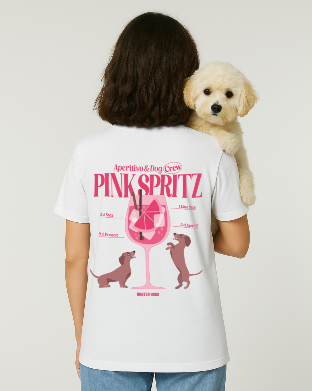Aperitivo & Dog Crew - Pink Spritz | T-Shirt