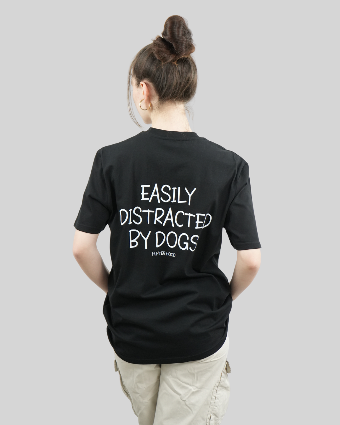 Easily distracted by dogs | T-Shirt