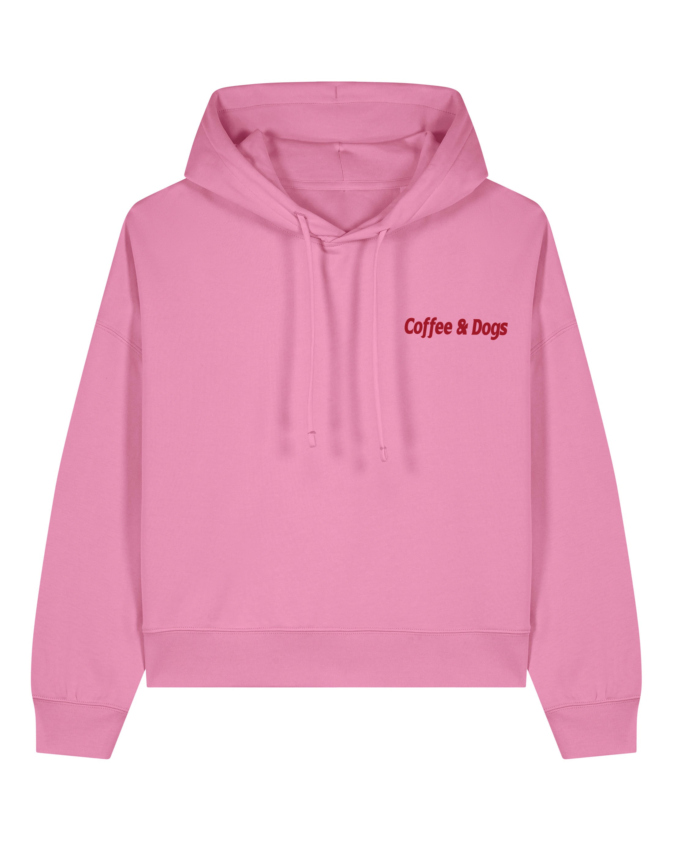 Coffee & Dogs | Cropped Hoodie
