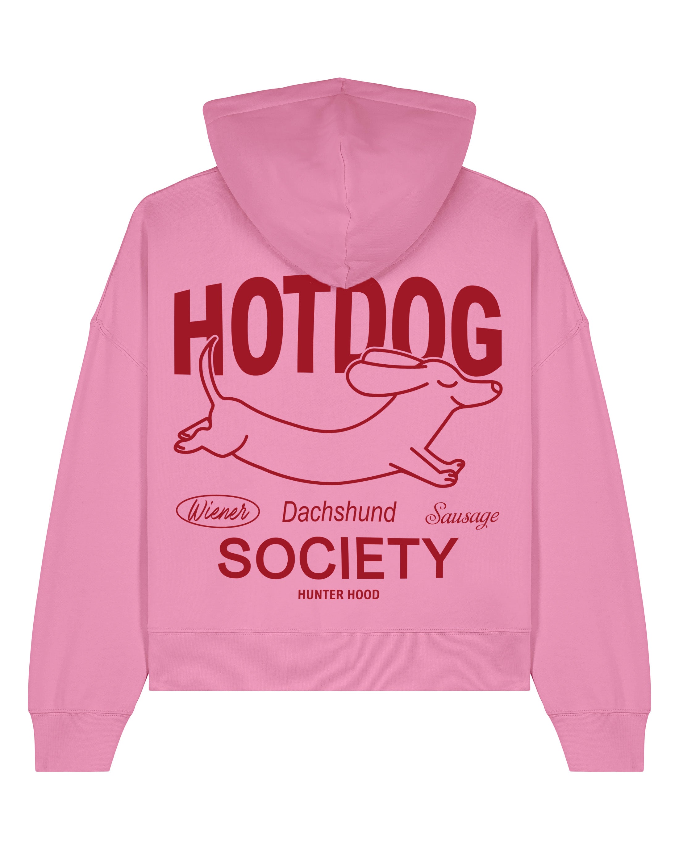 Hot Dog Society | Cropped Hoodie