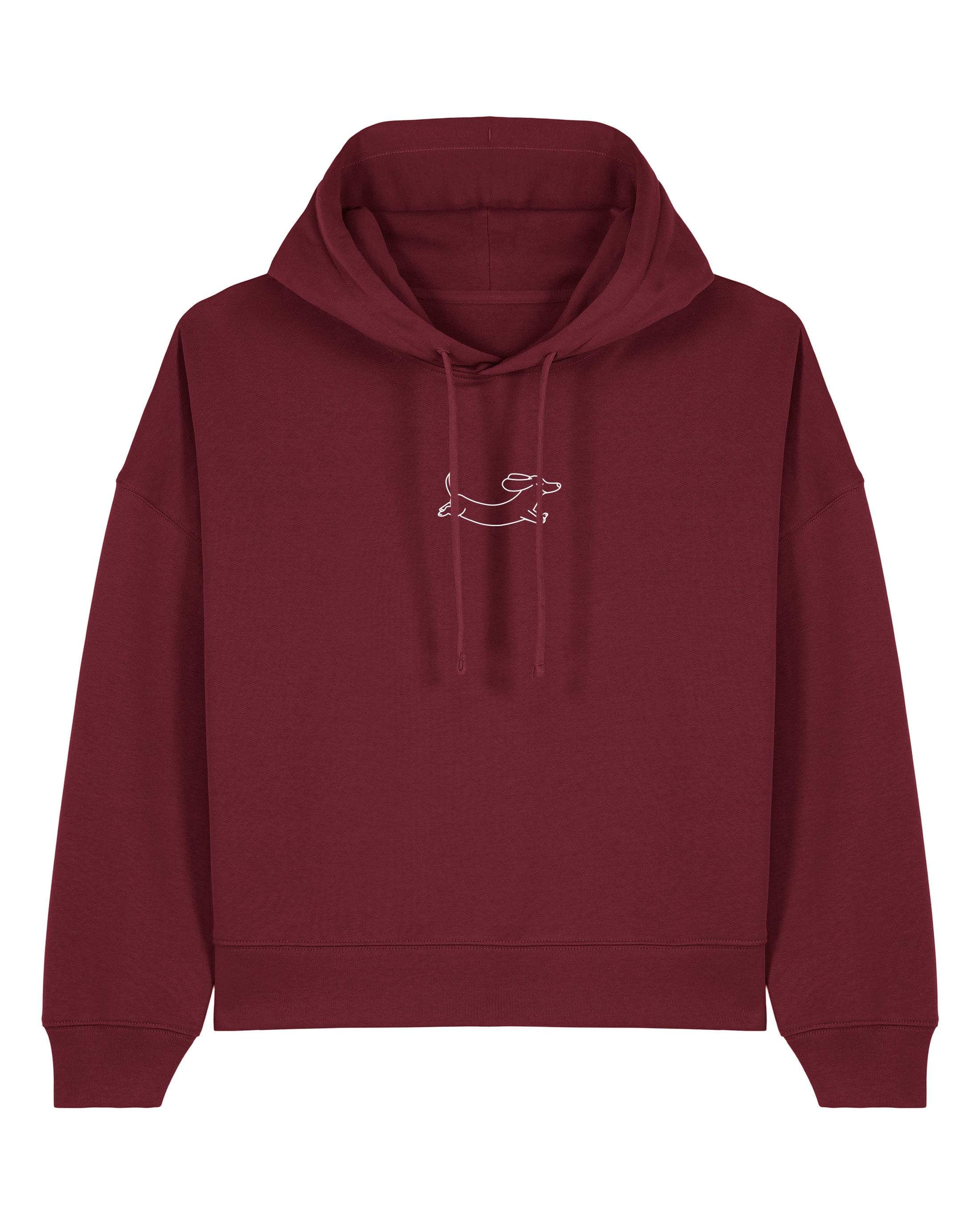 Hot Dog Society | Cropped Hoodie