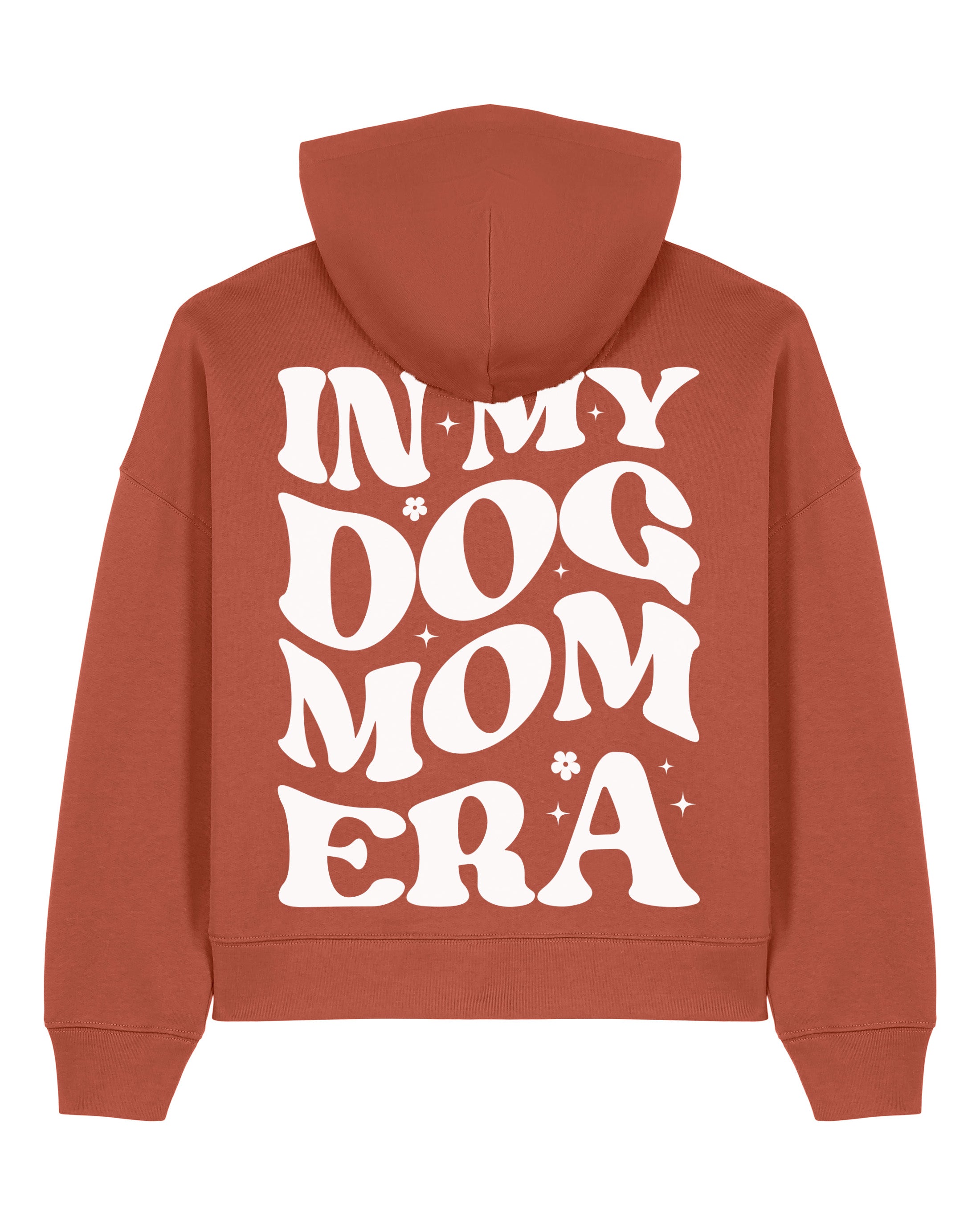 In my dog mom era | Cropped Hoodie