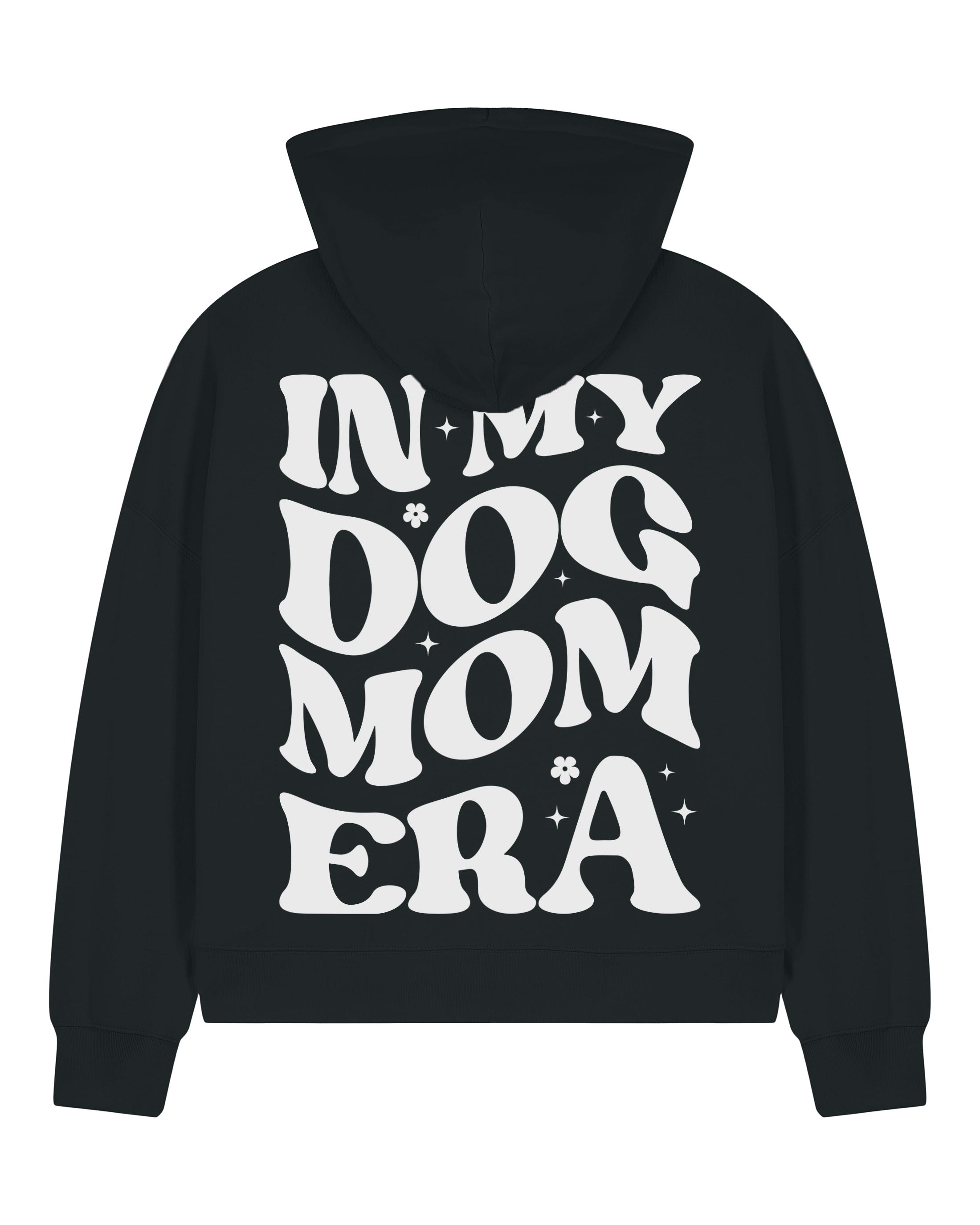 In my dog mom era | Cropped Zip Hoodie