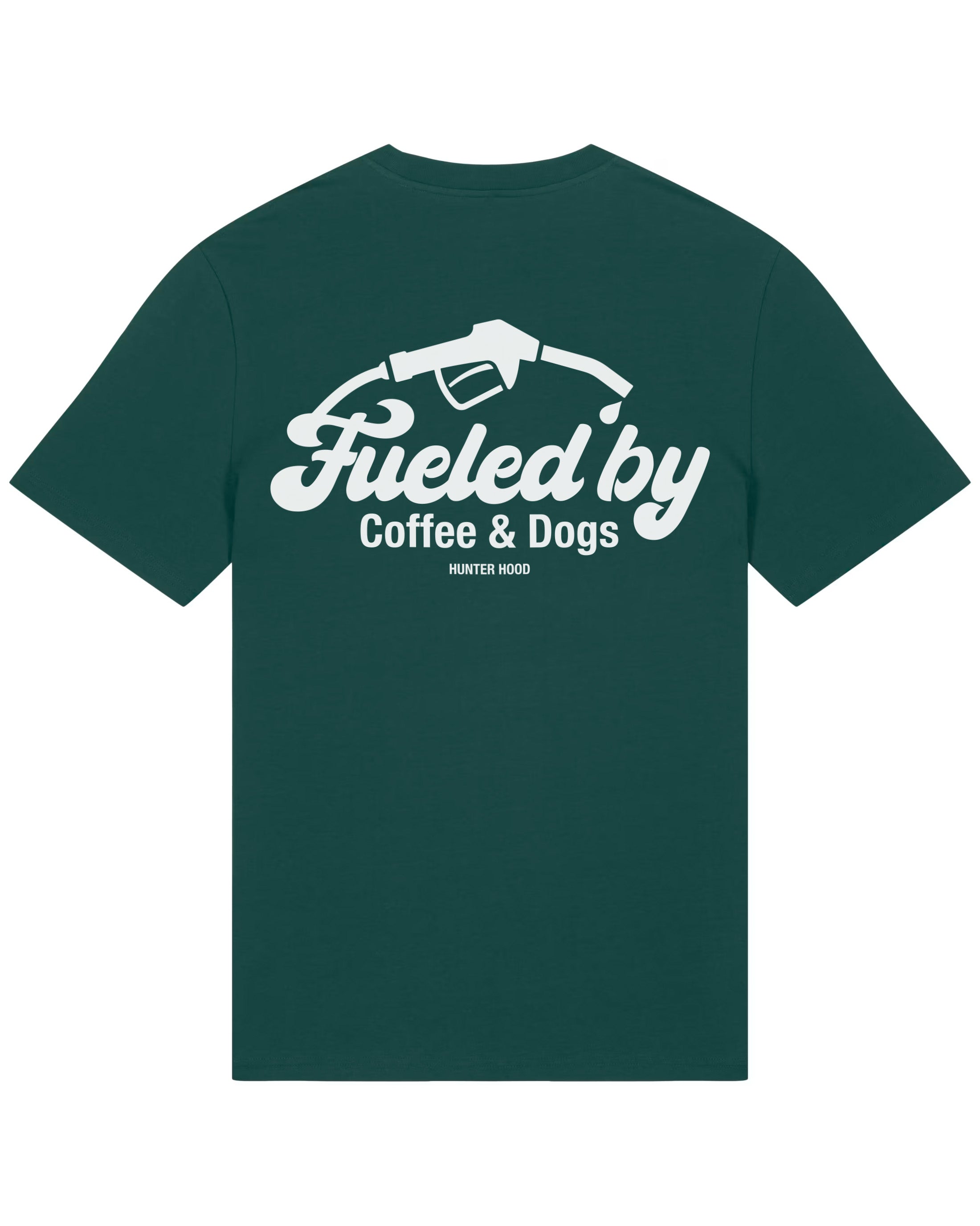 Fueled by coffee & dogs | T-Shirt
