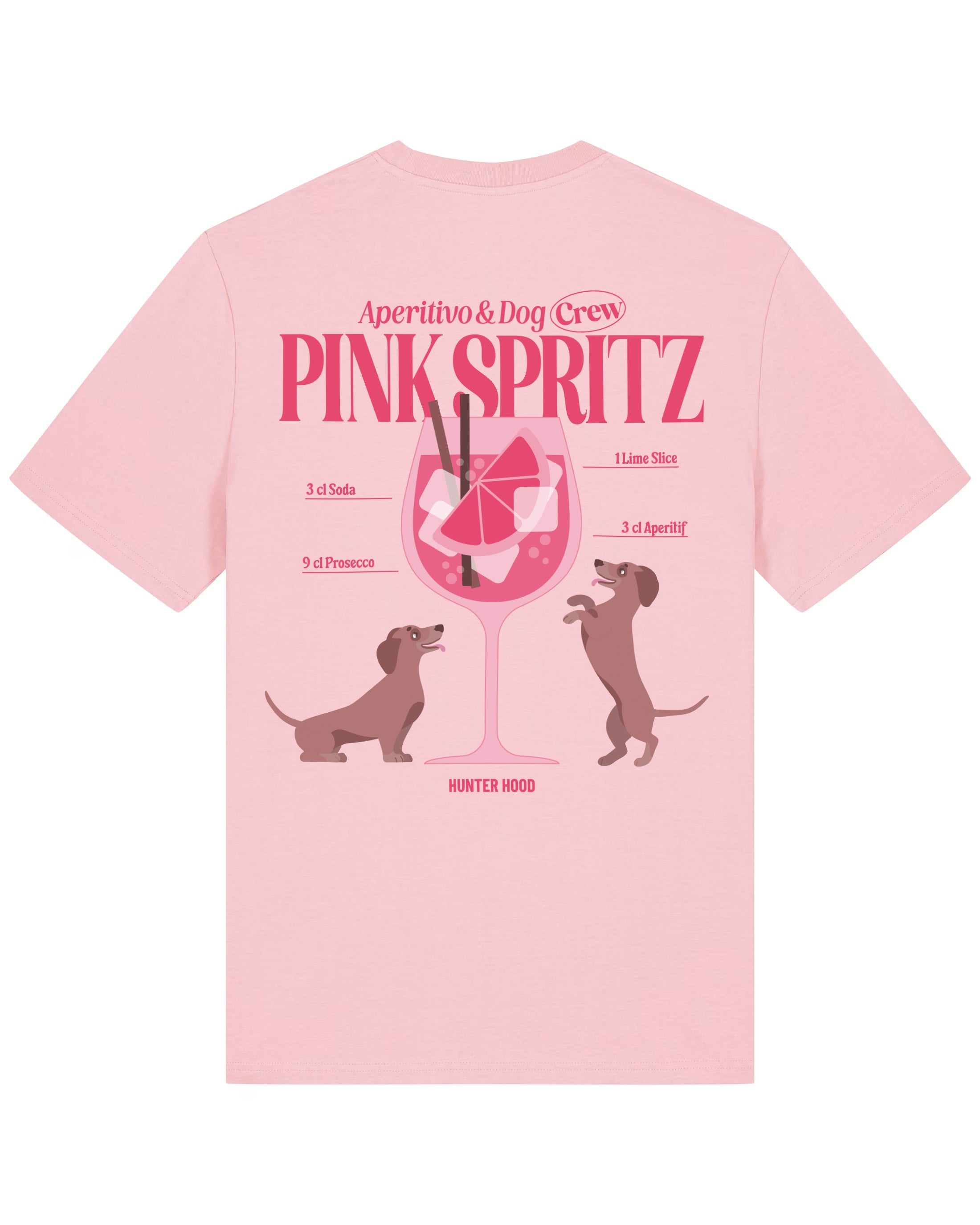 Aperitivo & Dog Crew - Pink Spritz | T-Shirt