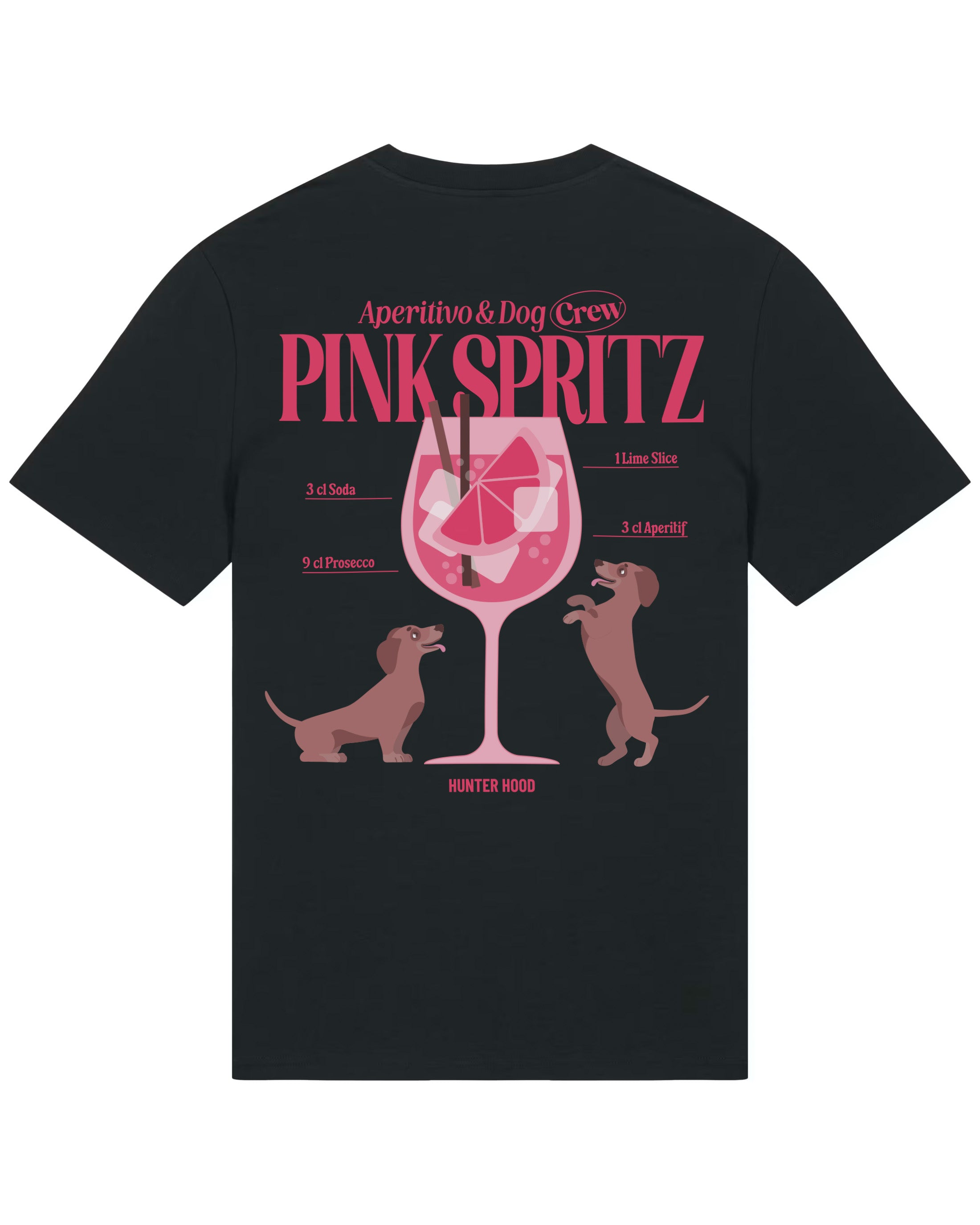 Aperitivo & Dog Crew - Pink Spritz | T-Shirt