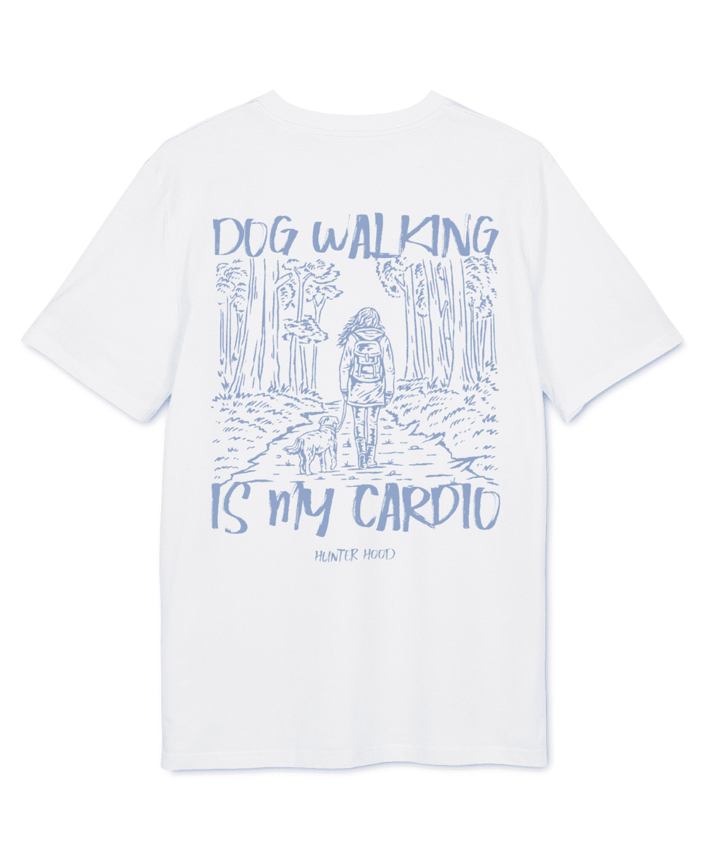 Dog walking is my cardio | T-Shirt