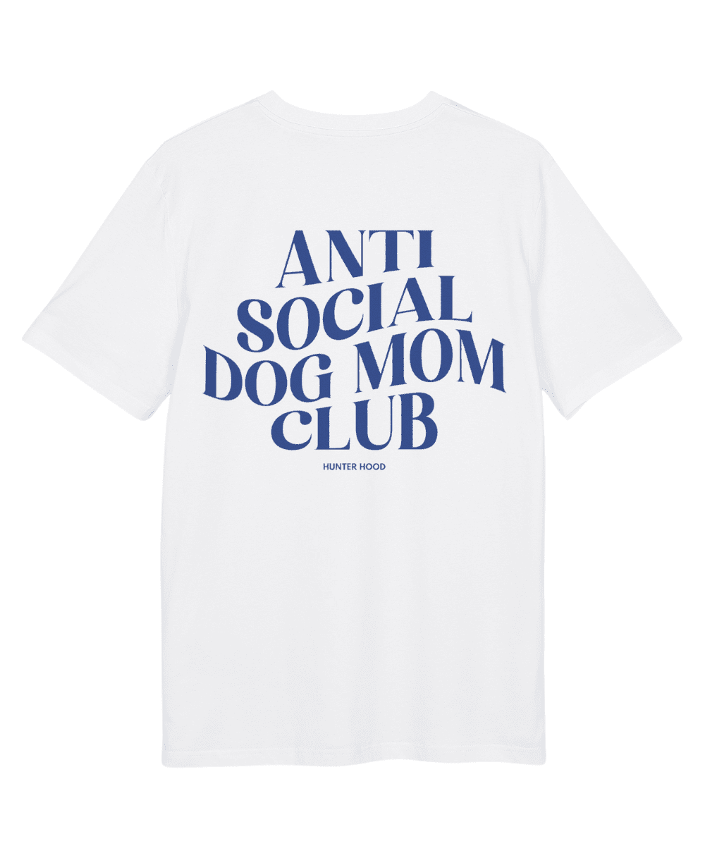 Anti social dog mom club | T-Shirt