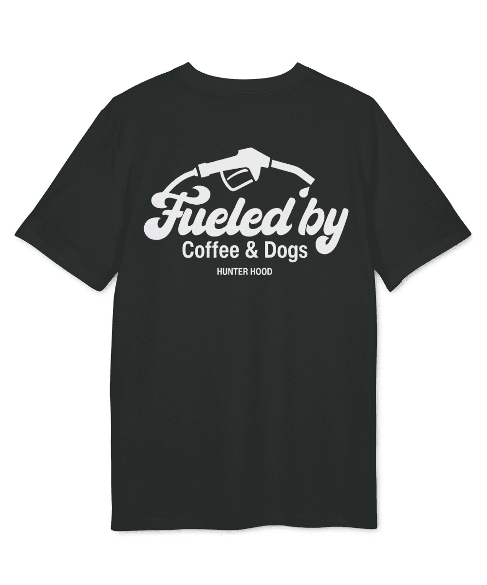 Fueled by coffee & dogs | T-Shirt