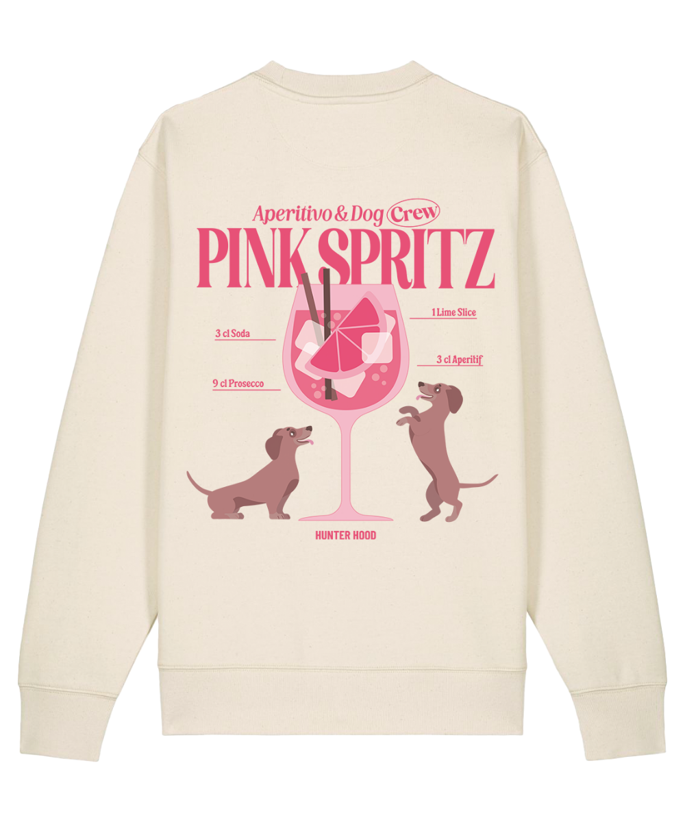 Aperitivo & Dog Crew - Pink Spritz | Sweatshirt