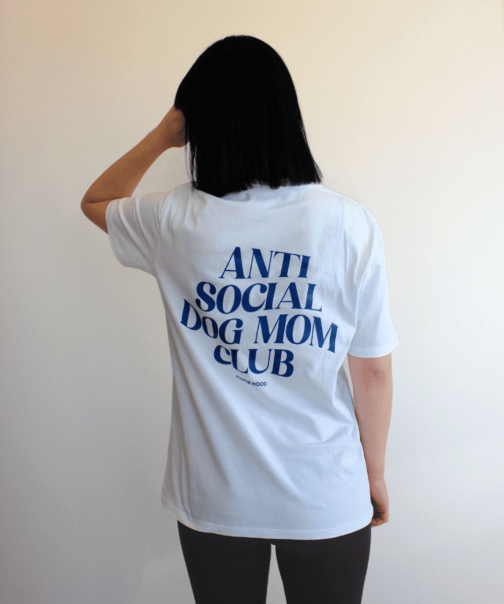 Anti social dog mom club | T-Shirt