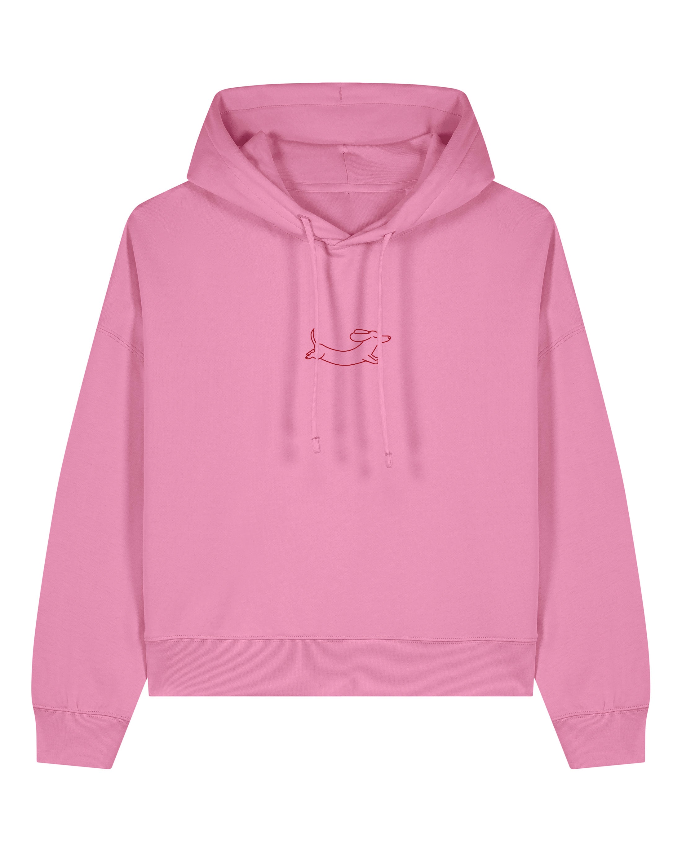 Hot Dog Society | Cropped Hoodie