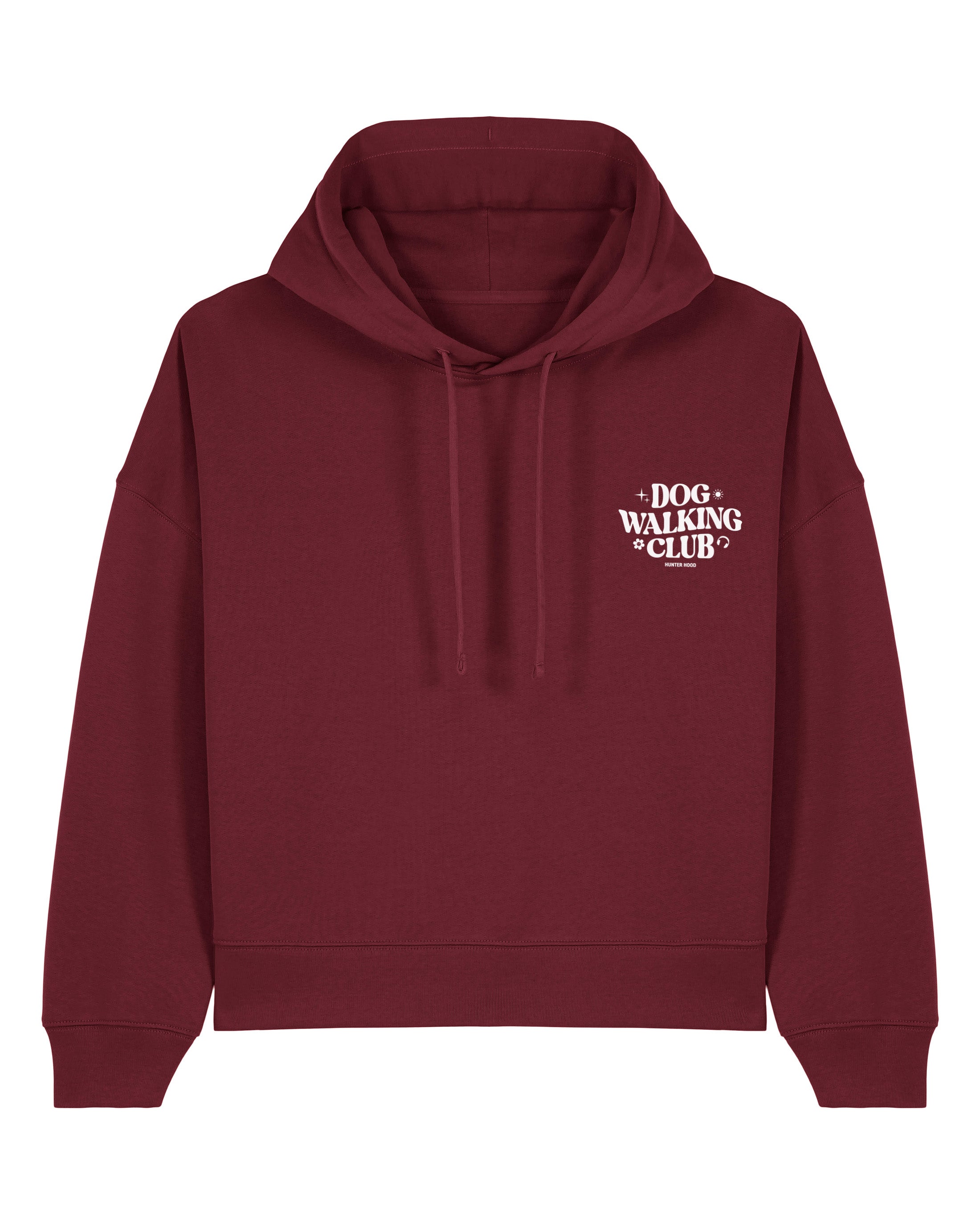 Dog walking is my cardio | Cropped Hoodie