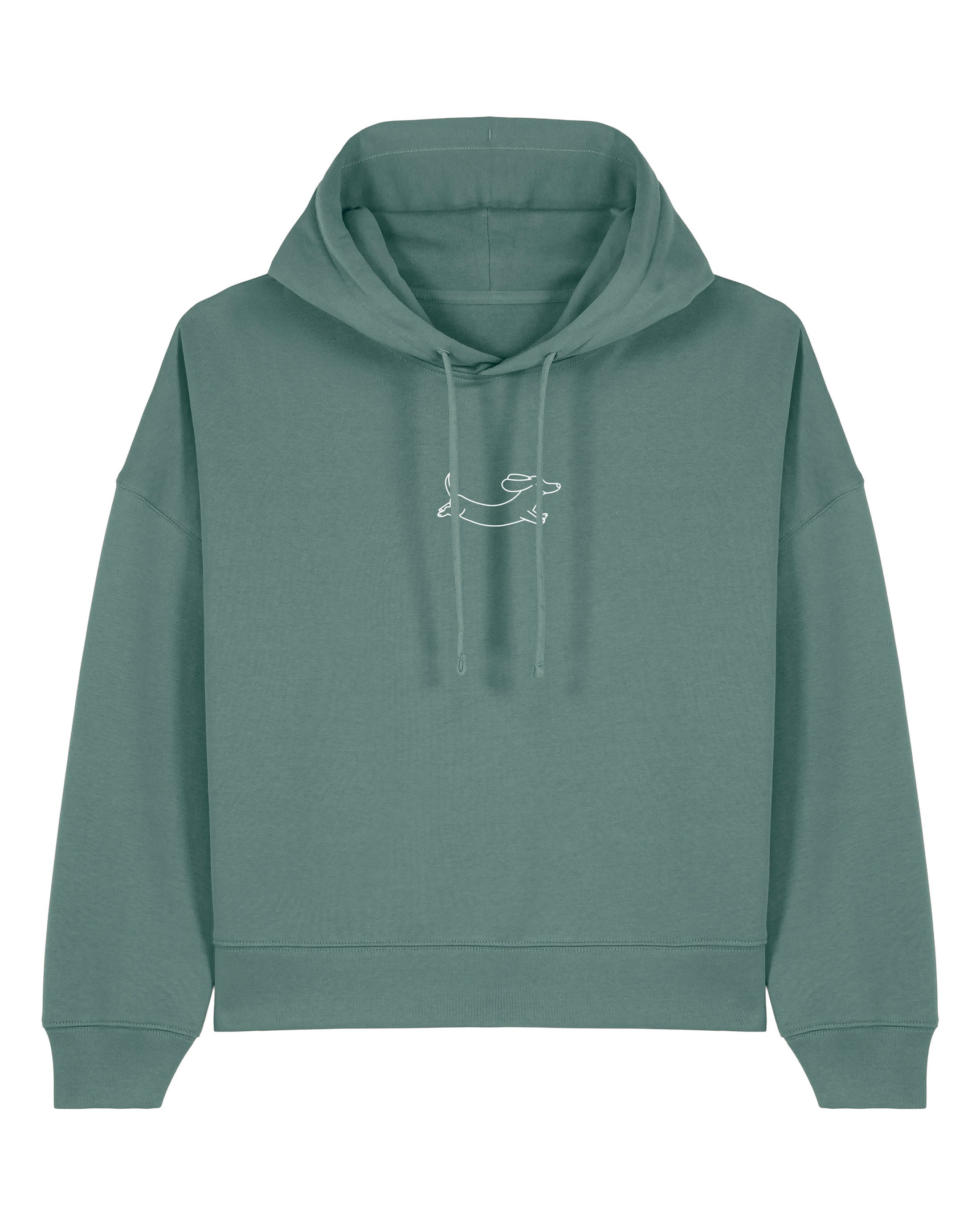 Hot Dog Society | Cropped Hoodie