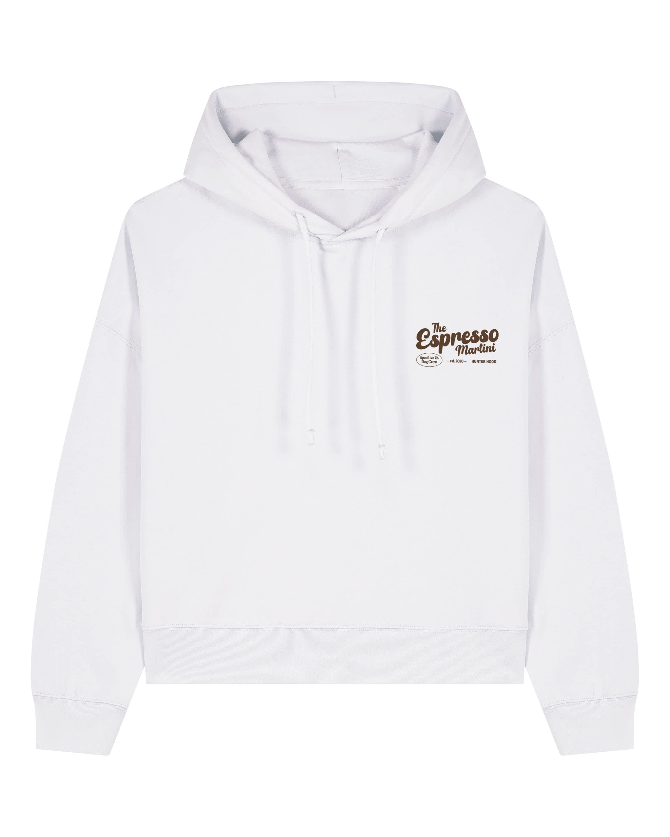 Aperitivo & Dog Crew - Espresso Martini | Cropped Hoodie
