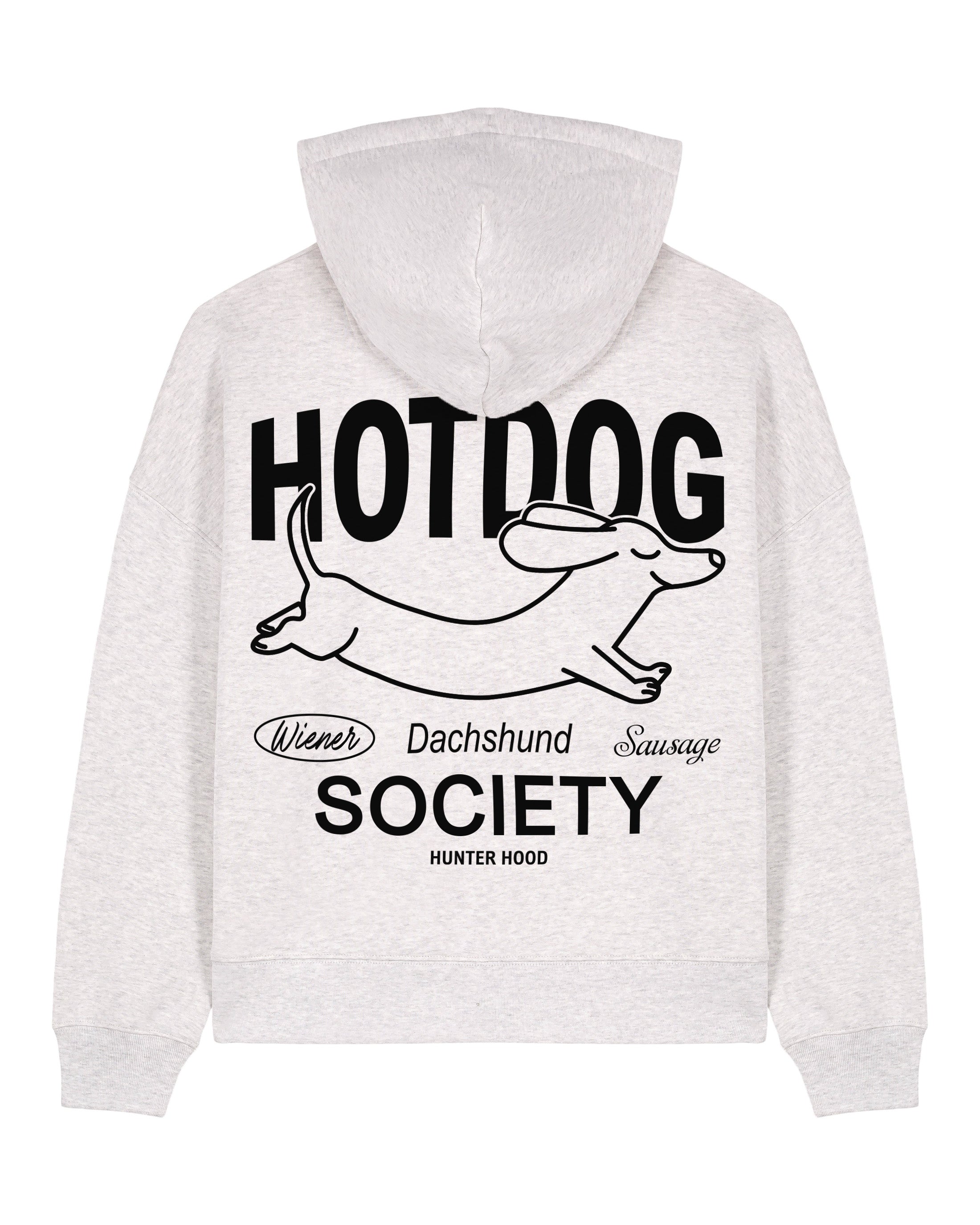 Hot Dog Society | Cropped Hoodie