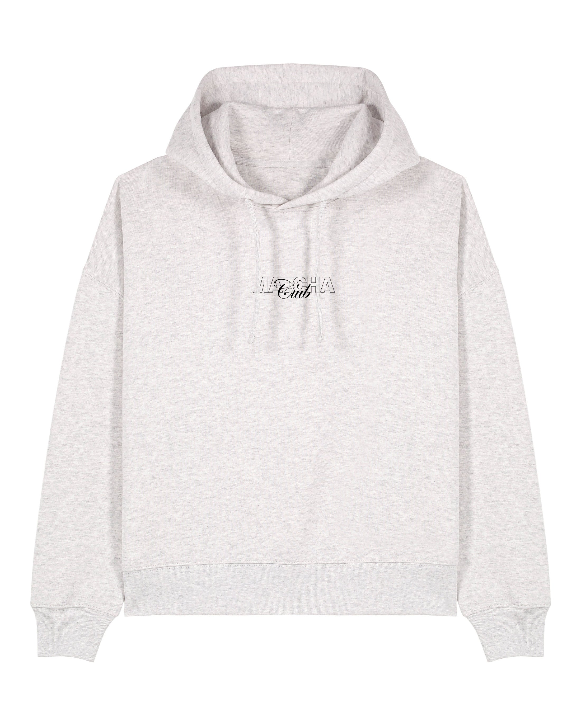 Matcha & Dogs | Cropped Hoodie