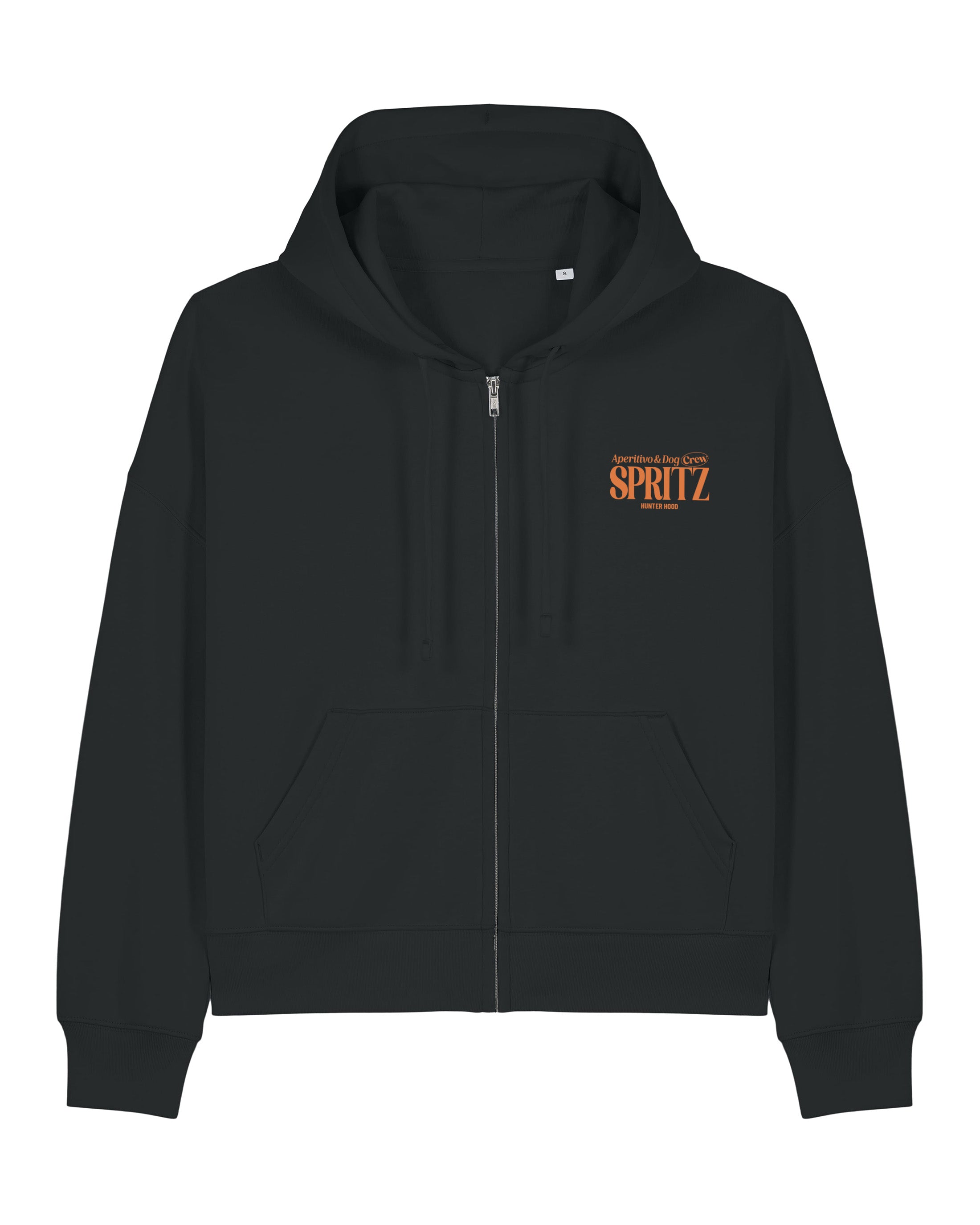Aperitivo & Dog Crew - Spritz | Cropped Zip Hoodie