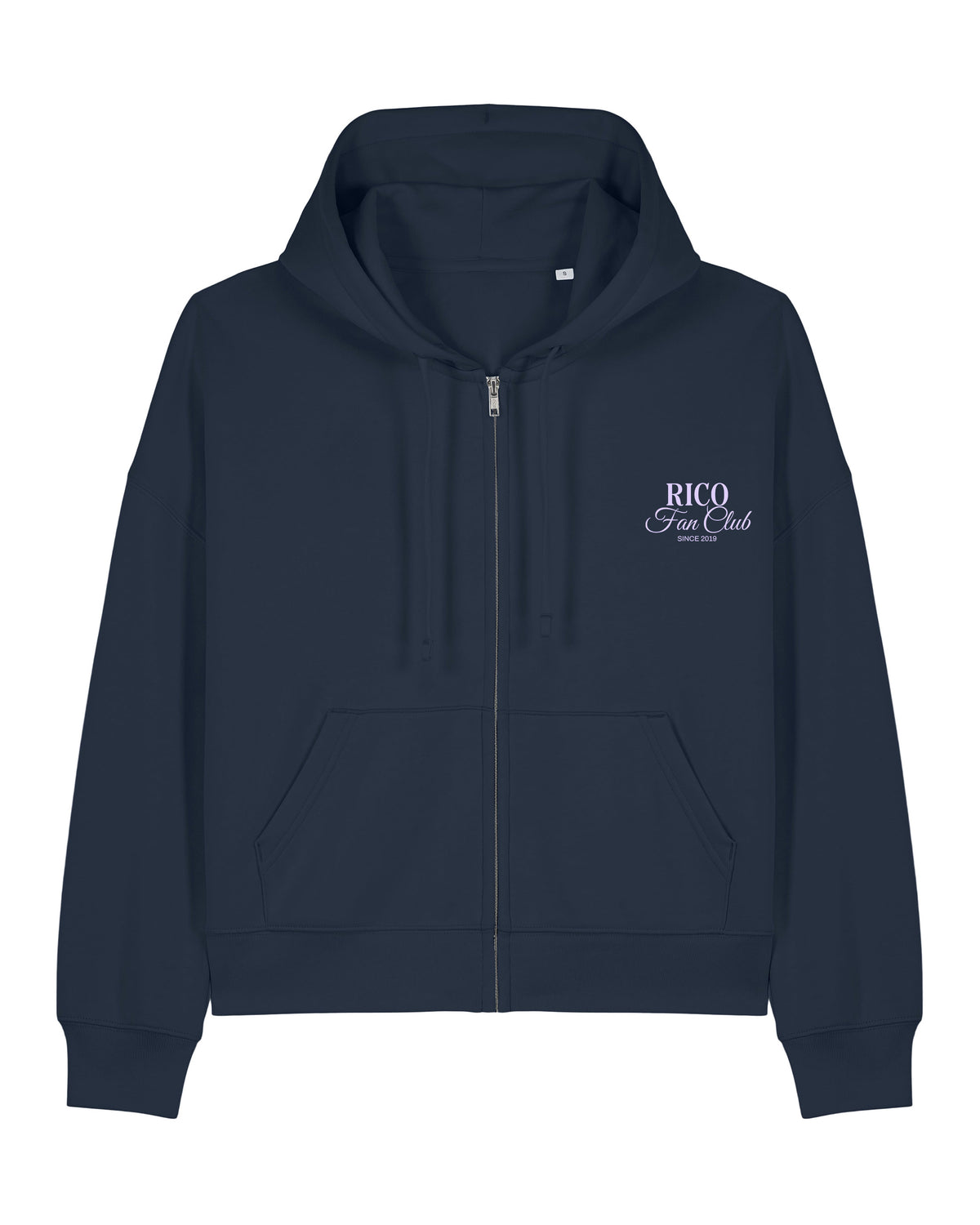 Dog Fan Club | Cropped Zip Hoodie