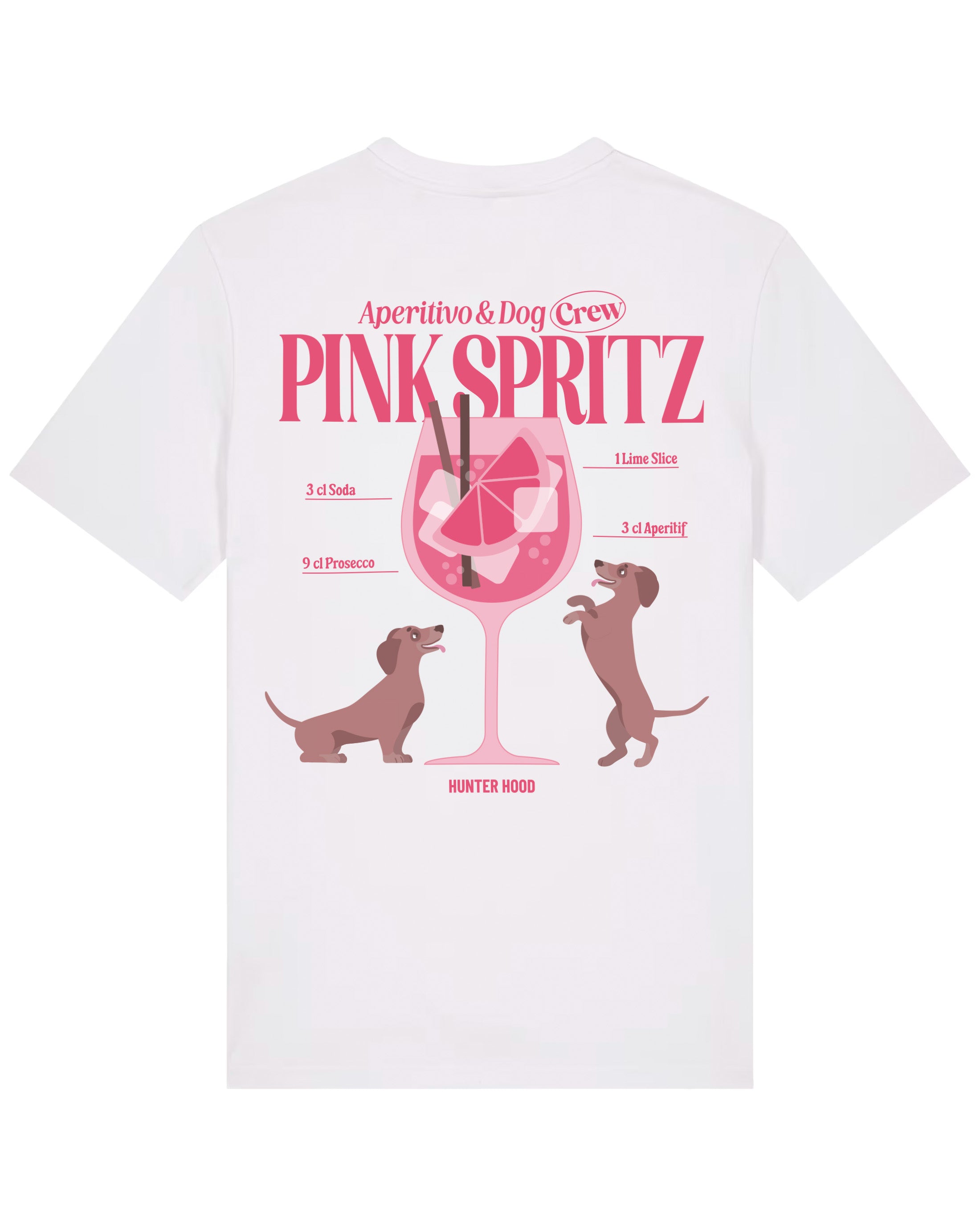 Aperitivo & Dog Crew - Pink Spritz | T-Shirt