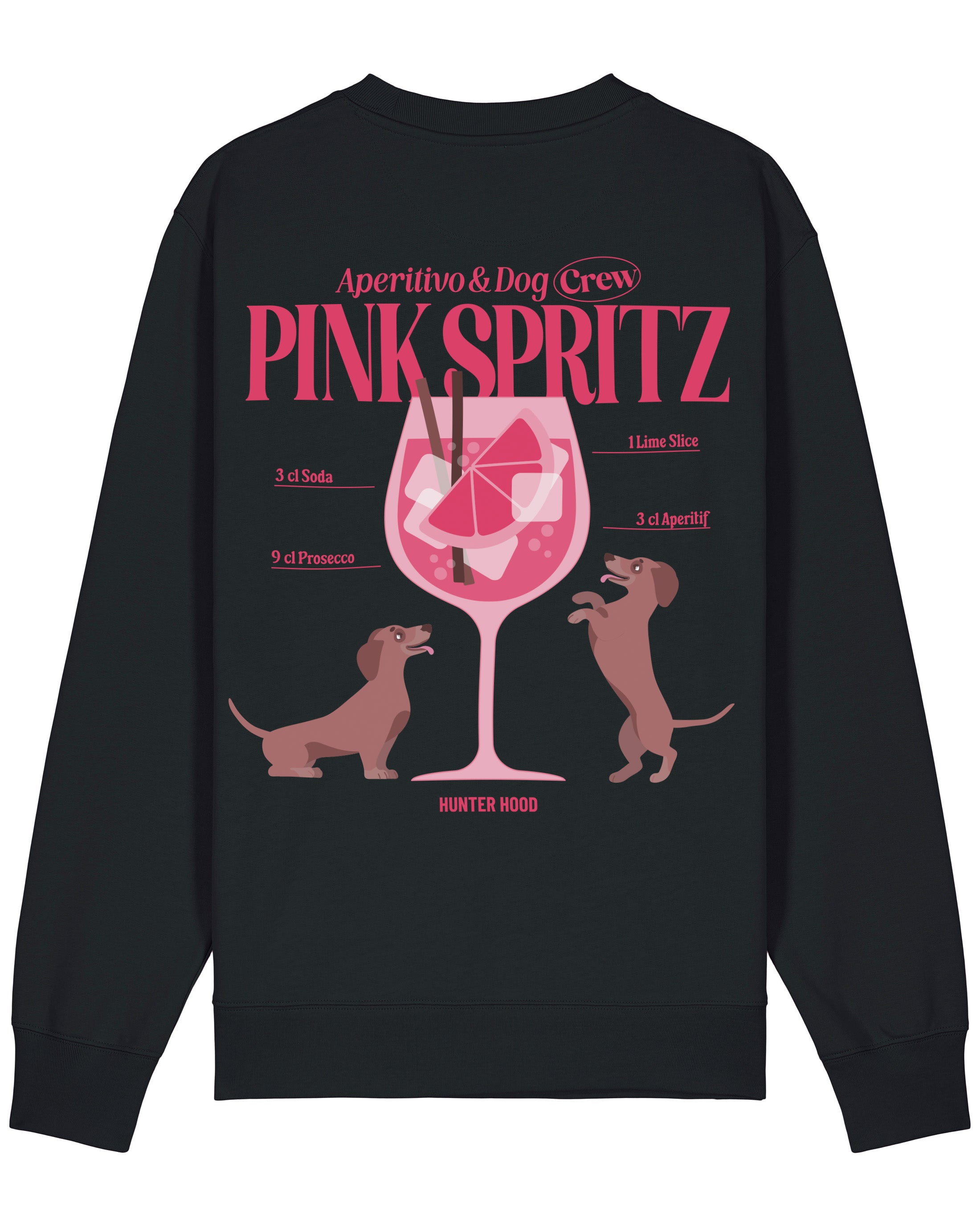 Aperitivo & Dog Crew - Pink Spritz | Sweatshirt